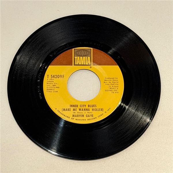 Marvin Gaye Inner City Blues 45 Album