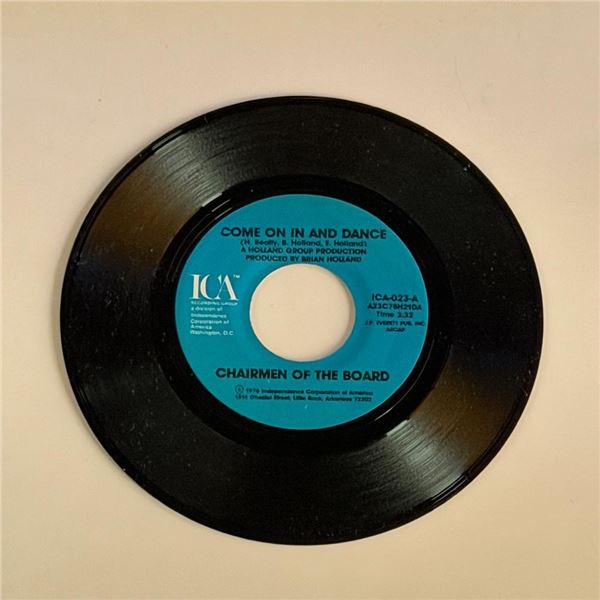 Chairmen of the Board Come on in and Dance 45 Album