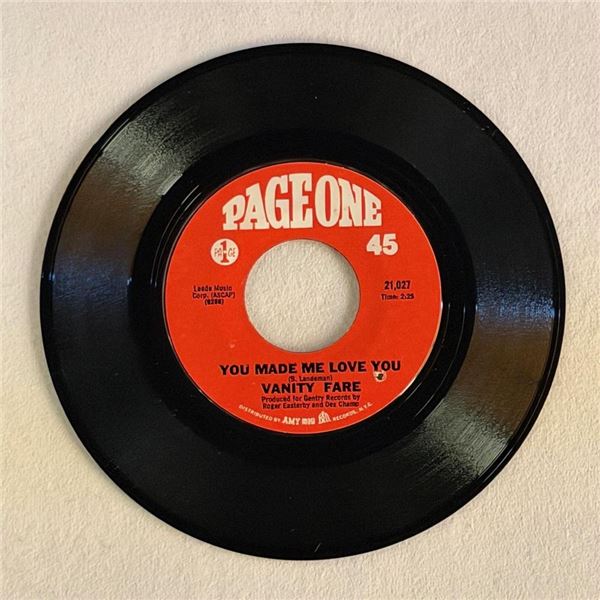 Vanity Fare Early in the Morning 45 Album