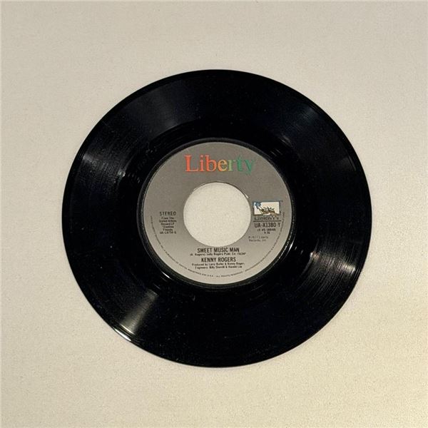 Kenny Rogers Sweet Music Man 45 Album