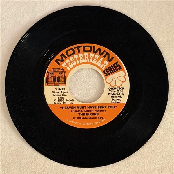 The Elgins Heaven Must Have Sent You 45 Album