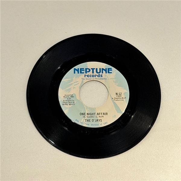 The O'Jays One Night Affair 45 Album