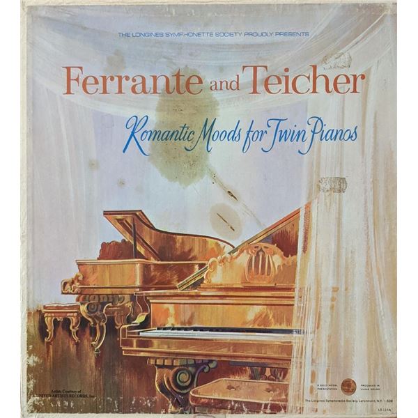 Ferrante and Teicher Romantic Moods For Twin Pianos. 5 Album Box Set
