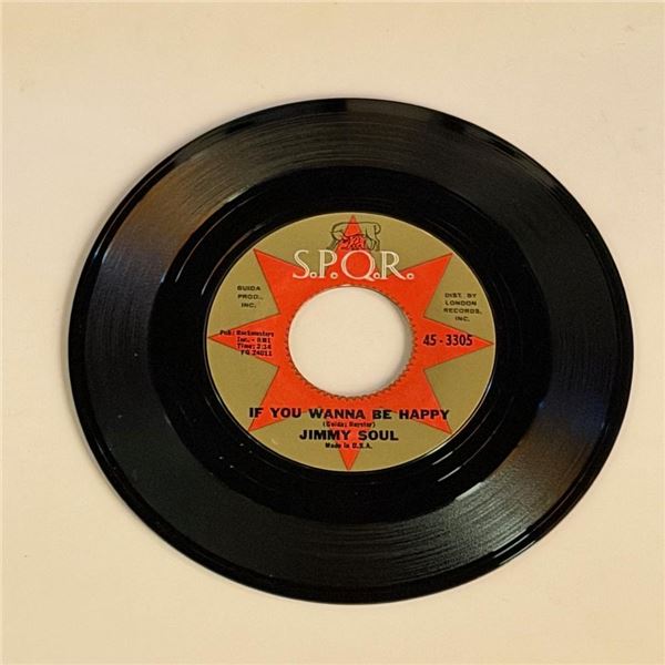 Jimmy Soul If You Wanna Be Happy 45 Album