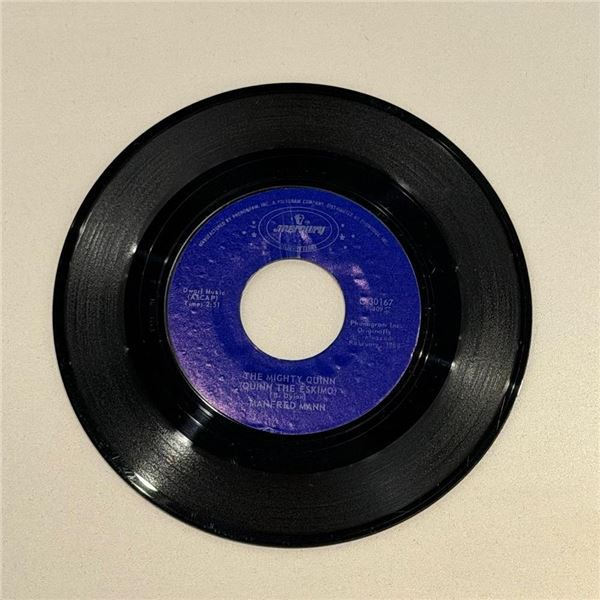 Manfred Mann The Mighty Quinn 45 Album