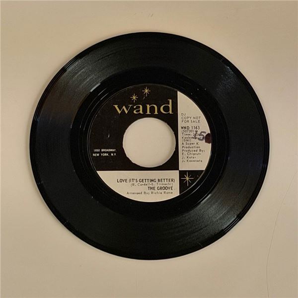 The Groove Love It's Getting Better 45 Album