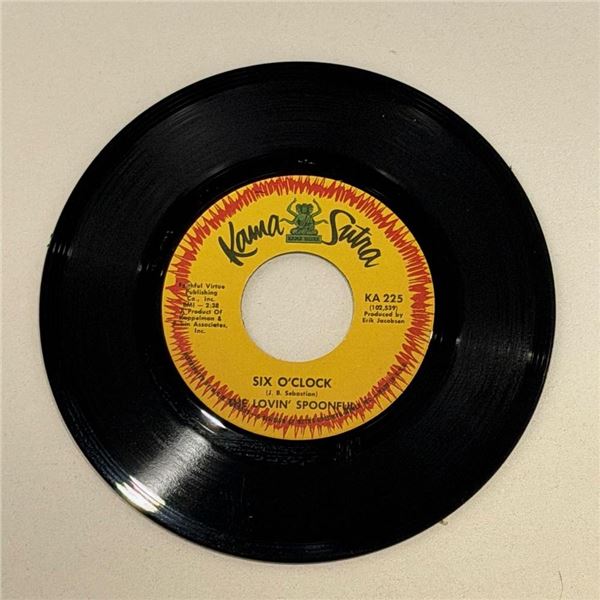 Lovin Spoonful Six O'Clock 45 Album