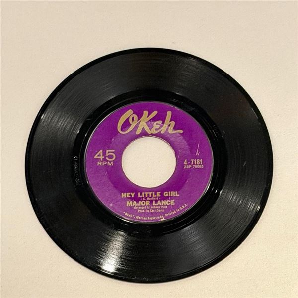 Major Lance Hey Little Girl 45 Album
