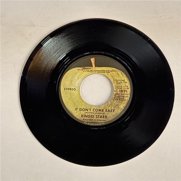 Ringo Starr It Don't Come Easy 45 Album