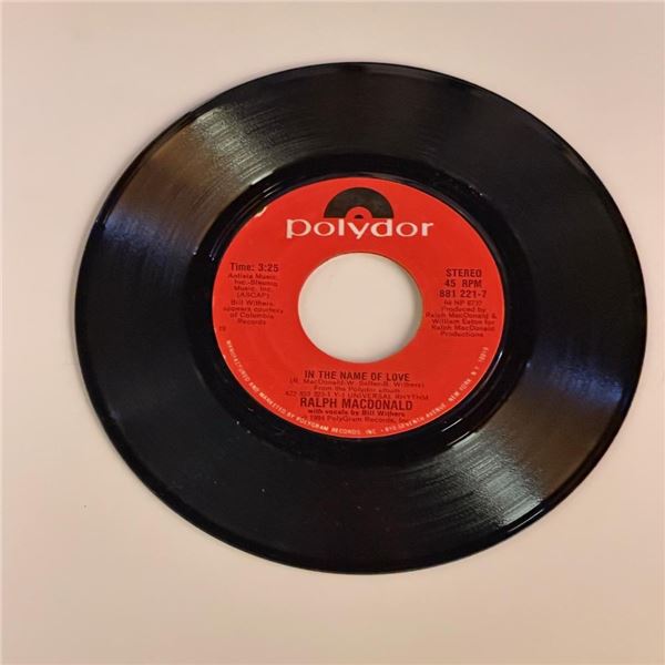 Ralph Macdonald In the Name of Love 45 Album