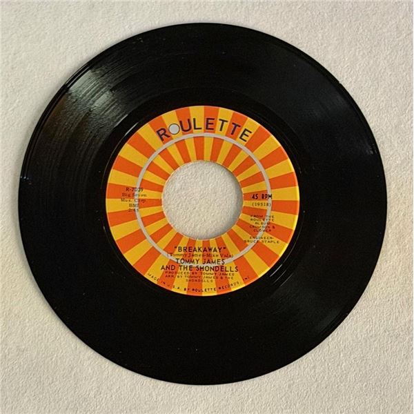 Tommy James and the Shondells Sweet Cherry Wine 45 Album