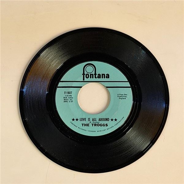 The Troggs Love is All Around 45 Album
