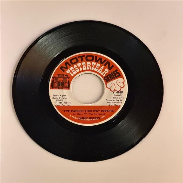 Jimmy Ruffin I've Passed This Way Before 45 Album