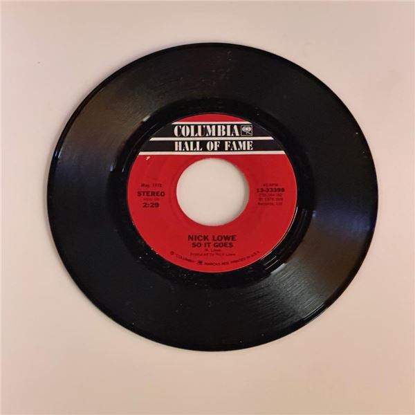 Nick Lowe So it Goes 45 Album