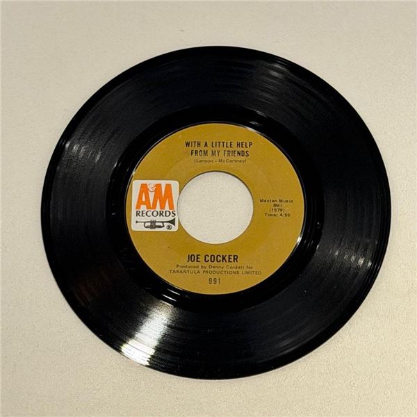 Joe Cocker With A Little Help From My Friends 45 Album