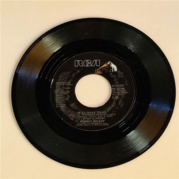 Ronnie Milsap He'll Have to Go 45 Album