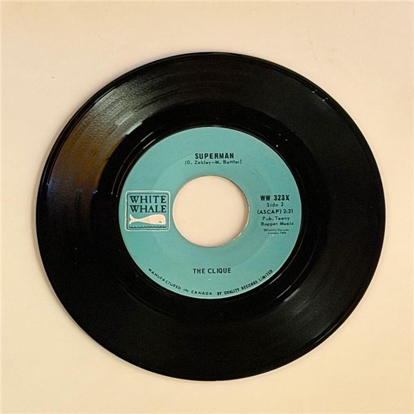 The Clique Superman 45 Album