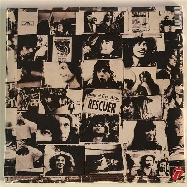 Unopened Rolling Stones Exile Album