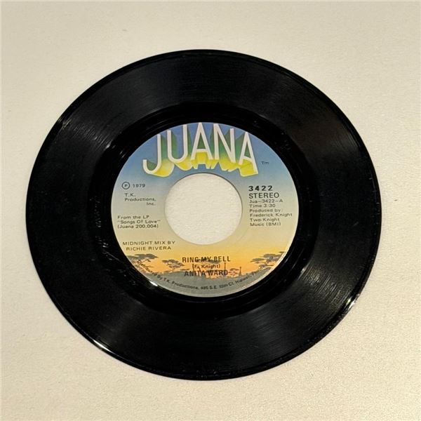 Anita Ward Ring My Bell 45 Album