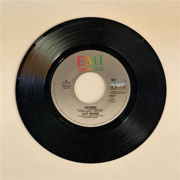 Cliff Richard Dreaming 45 Album