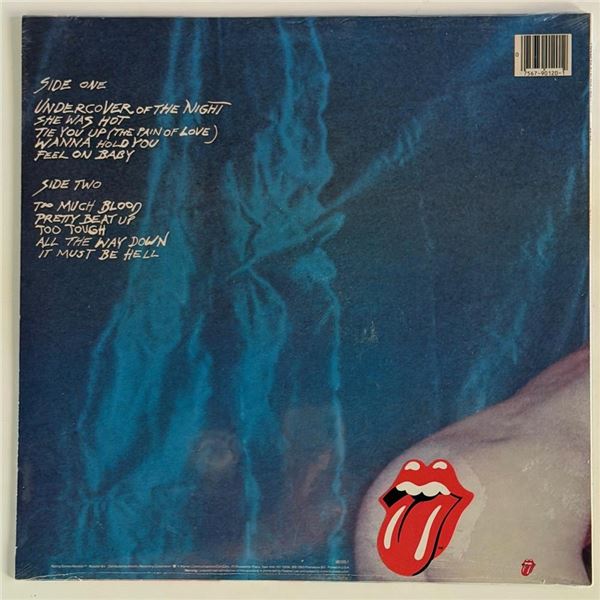 Unopened Rolling Stones Under Cover Album with Stickers