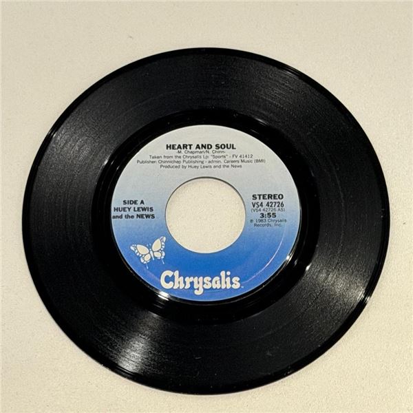 Huey Lewis and the News Heart and Soul 45 Album