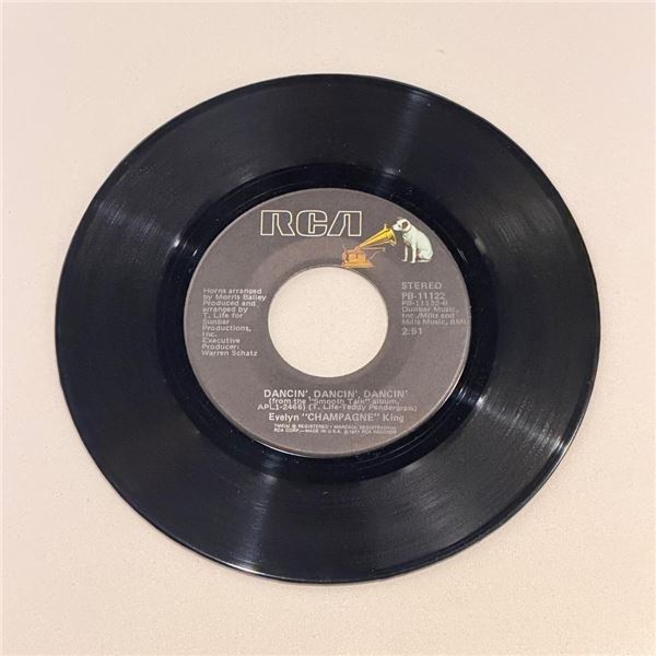 Evelyn Champagne King Dancin Dancin Dancin 45 Album