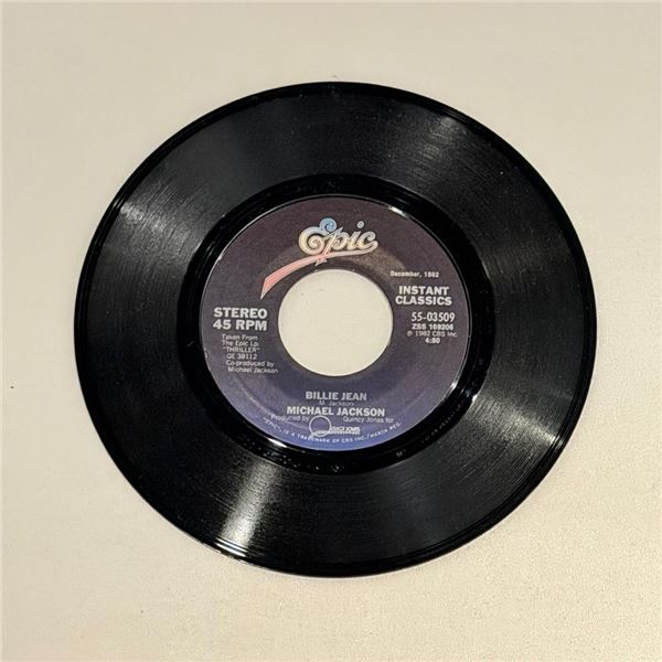 Michael Jackson Billie Jean 45 Album