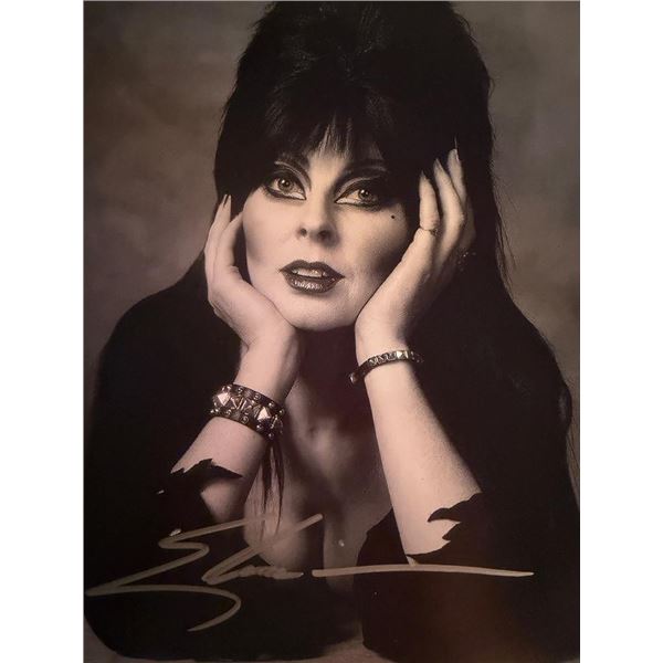 Elvira, Mistress of the Dark signed photo