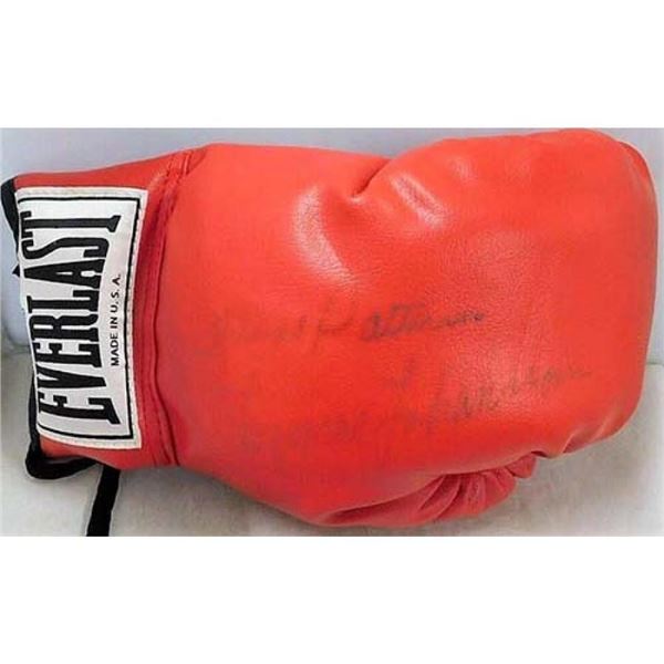 Ingemar Johansson & Floyd Patterson Signed Boxing Glove