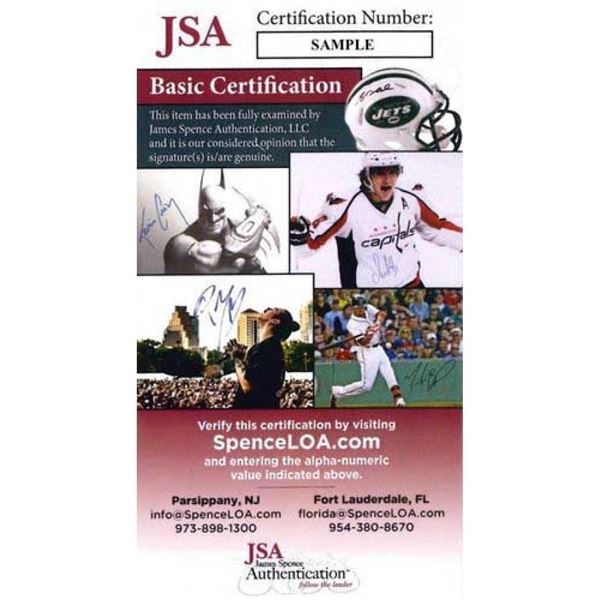 Singer Mel Torme Actor Signed Cancelled Check JSA Authenticated