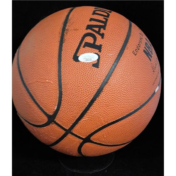 New Jersey Nets Jason Kidd Signed Spalding Indoor/Outdoor NBA Basketball JSA Authenticated