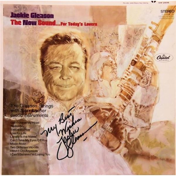Jackie Gleason The Now Sound...For Today's Lovers signed album