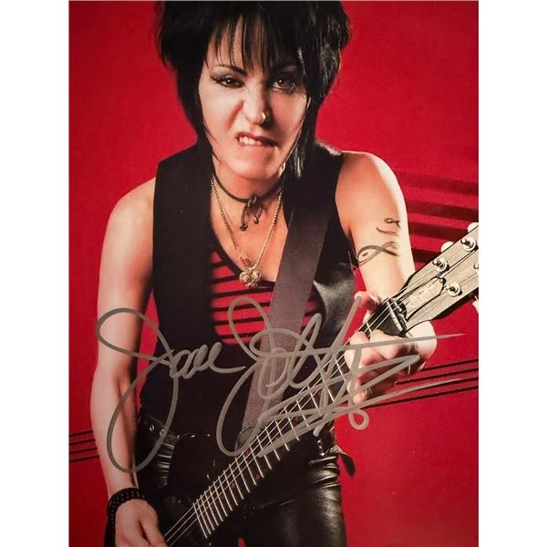 Joan Jett signed photo