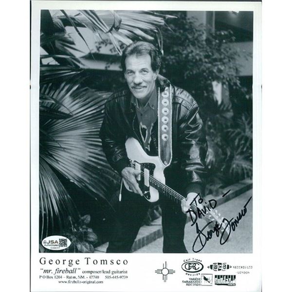 Mr. Fireball George Tomsco Signed Photo