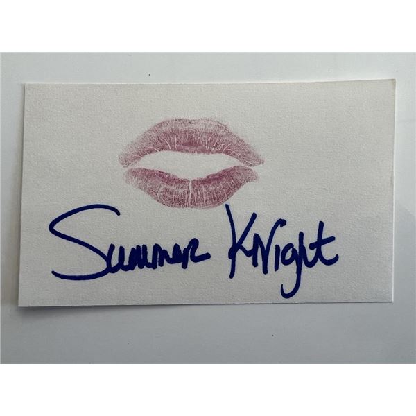 Bikini Beach 3 Summer Knight original signature