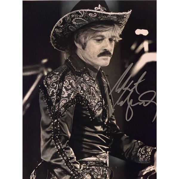 Robert Redford signed movie photo