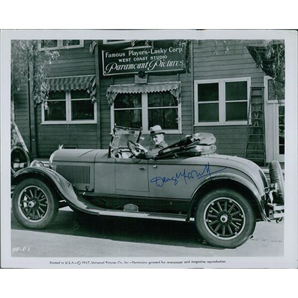 Gunga Din Douglas Fairbanks Jr. signed photo. JSA Authenticated