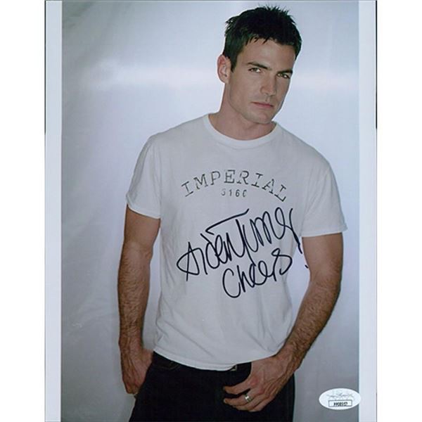 The Diplomat Aidan Turner signed photo. JSA Authenticated