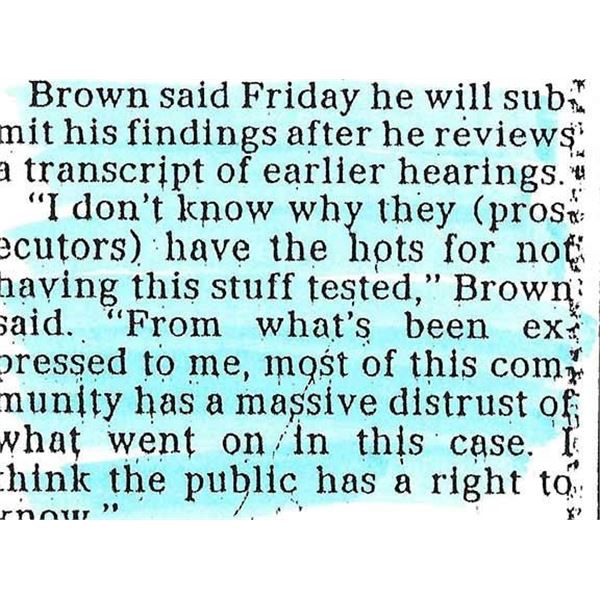 Martin Luther King's Killer James Earl Ray Signed Newspaper Article