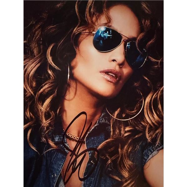 Jennifer Lopez signed photo