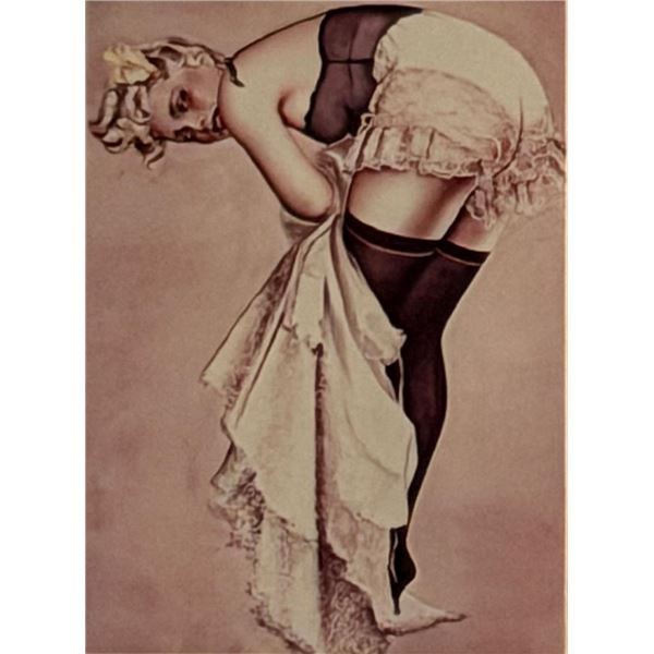 Artist Olivia DeBerardinis Pin Up 1992 Collector Card