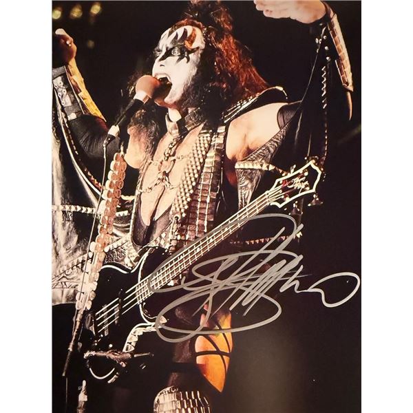 Kiss Gene Simmons signed photo
