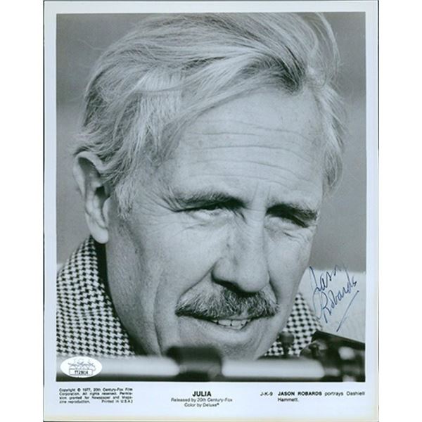Julia Actor Jason Robards Signed Photo