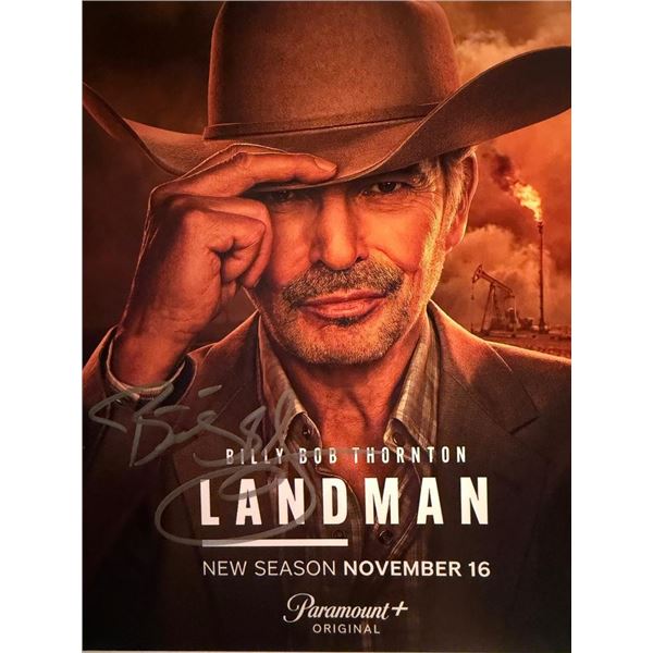 Landman Billy Bob Thornton signed photo