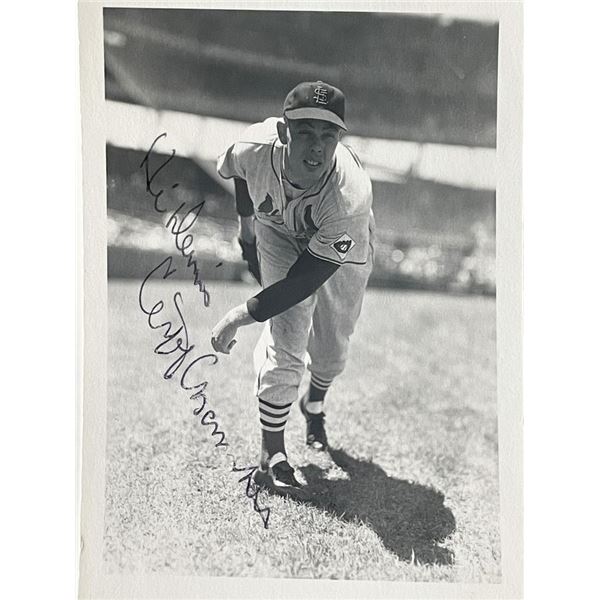 St. Louis Cardinal Cliff Chambers signed photo