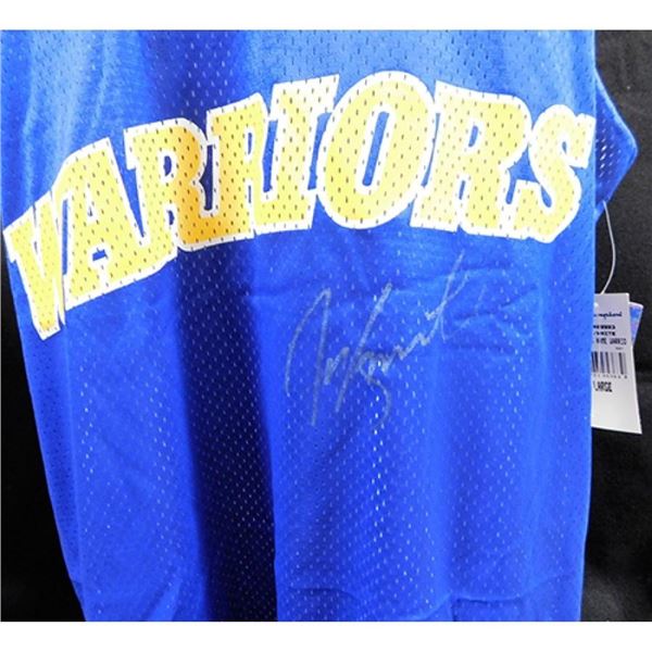 Golden State Warriors Joe Smith Signed Jersey Size L