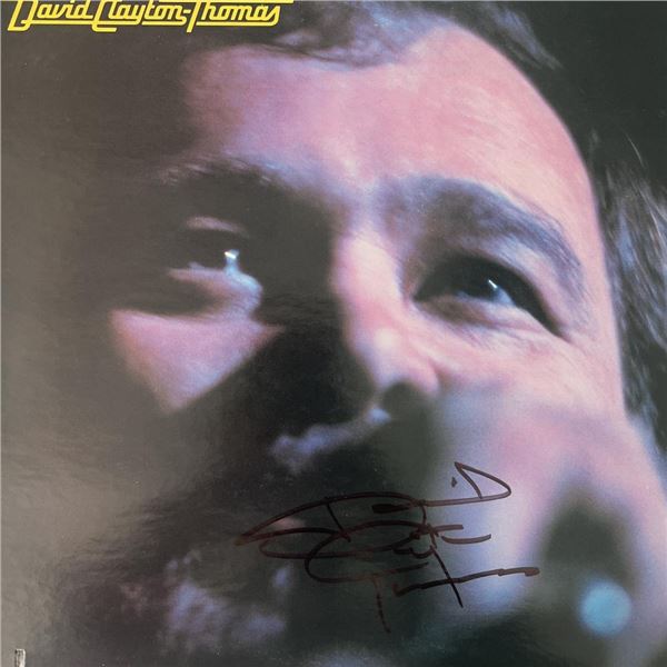 David Clayton-Thomas signed album