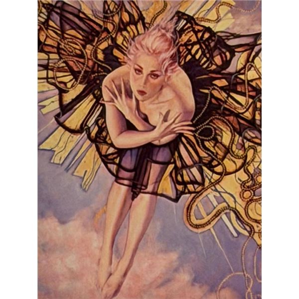 Artist Olivia DeBerardinis Pin Up 1992 Collector Card