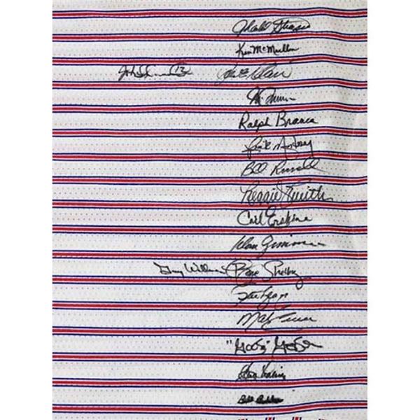 Los Angeles Dodgers Legends Signed Jersey (18 Signatures)